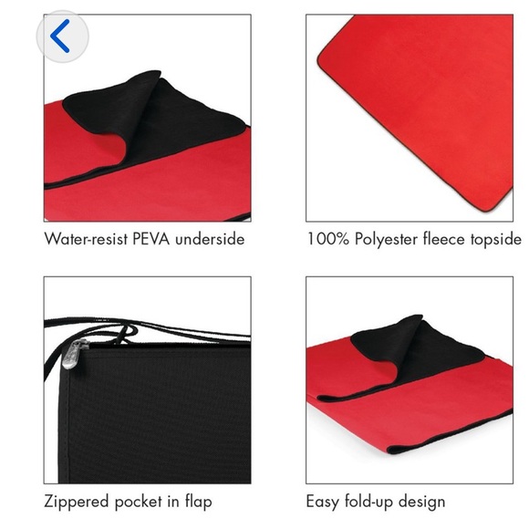 Oniva Picnic Time Blanket Tote NWOT - Picture 3 of 5